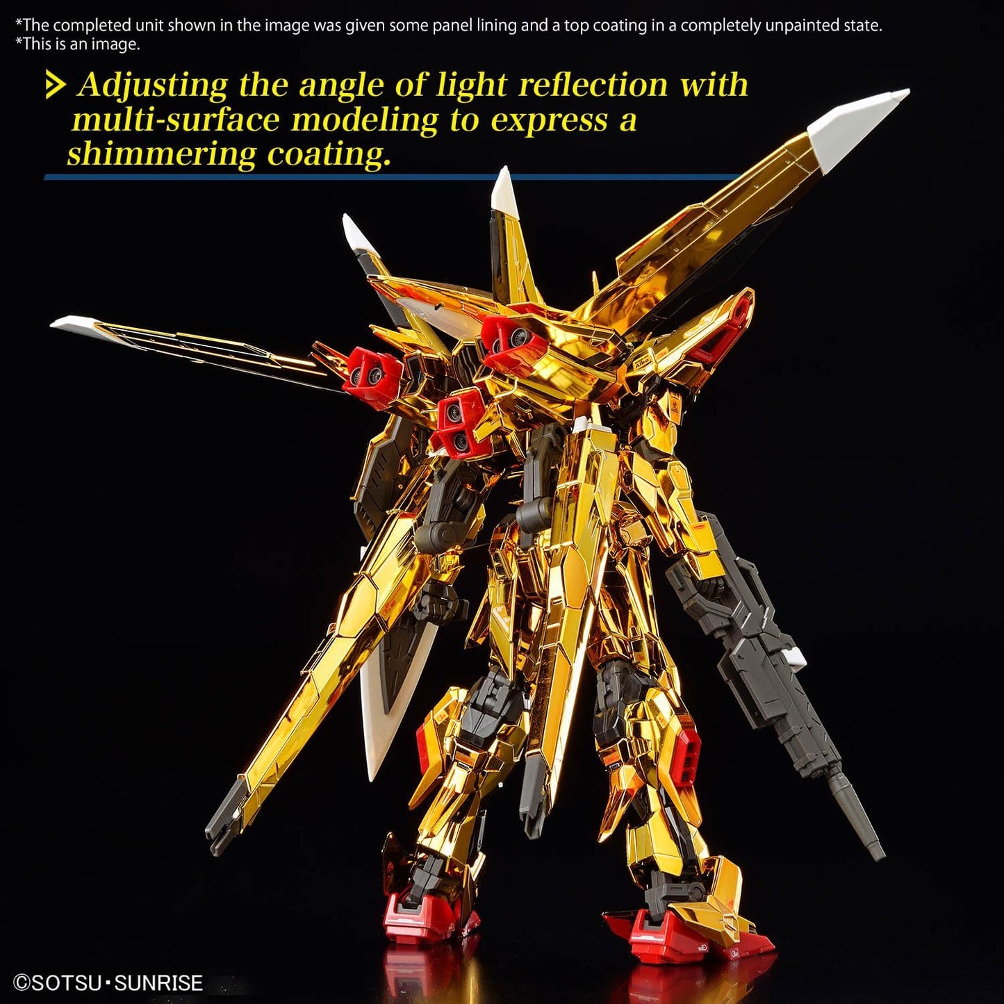 Mobile Suit Gundam SEED Destiny RG ORB-01 Akatsuki Gundam Oowashi Unit 1/144 Scale Model Kit - Bandai Spirits