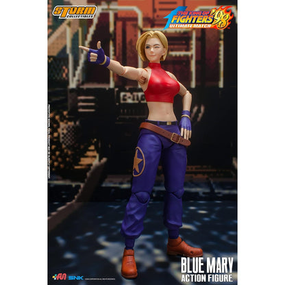 The King of Fighters '98 Blue Mary 1/12 Scale Action Figure - Storm Collectibles
