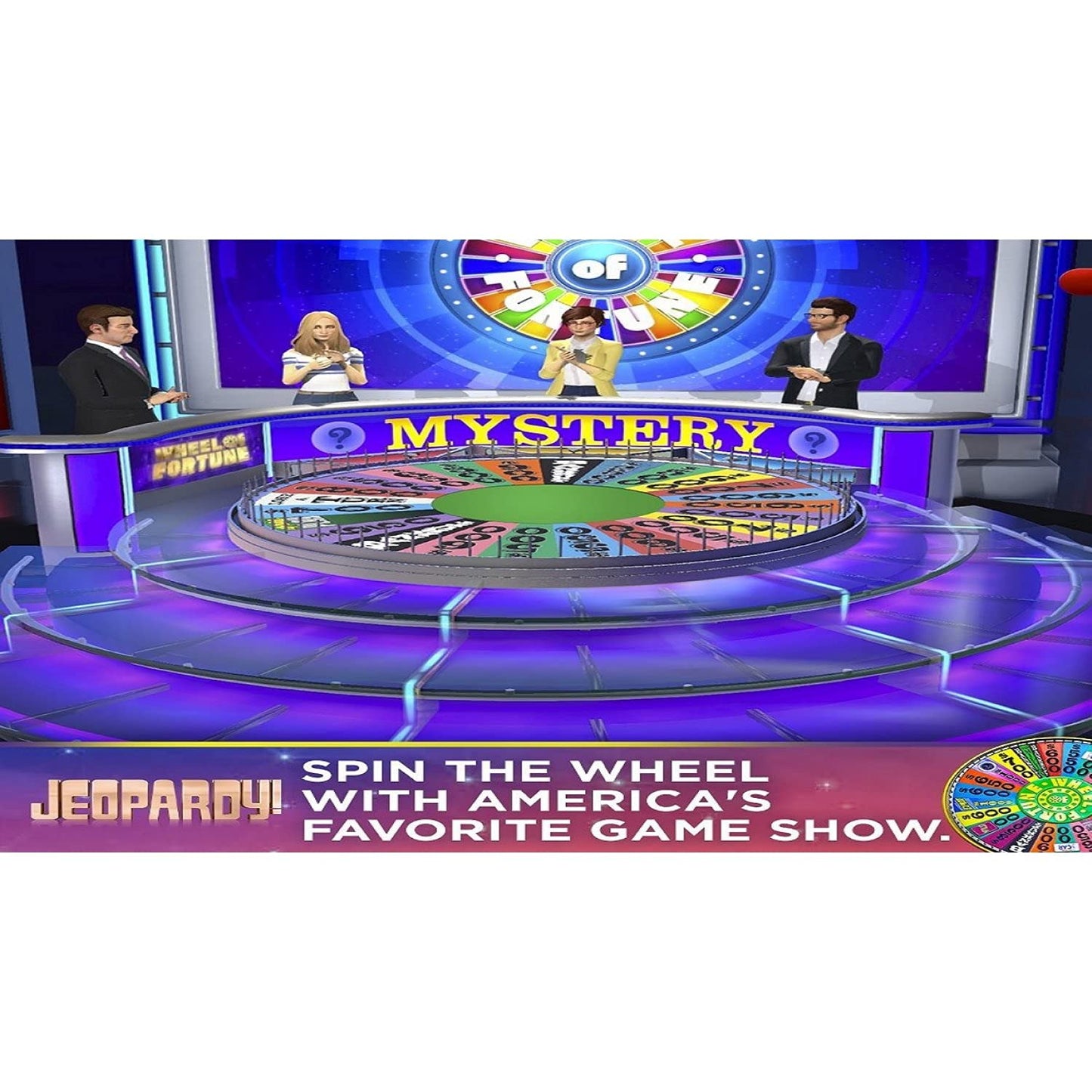 America's Greatest Game Shows: Wheel of Fortune & Jeopardy! - PlayStation 4 - Ubisoft