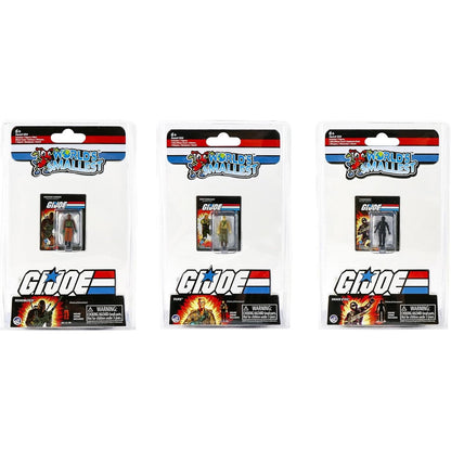 G.I. Joe vs. Cobra Micro Action Figure - 1 Random Character, 3 Possible - World's Smallest