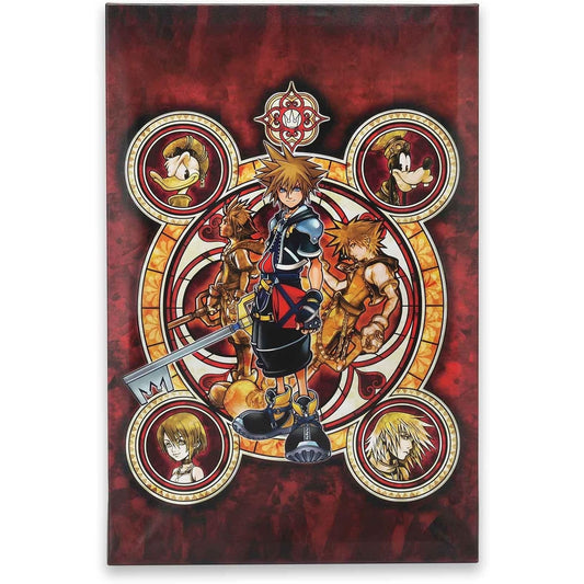 Kingdom Hearts Art Print on Gallery Wrapped Canvas - Disney, Open Road Brands