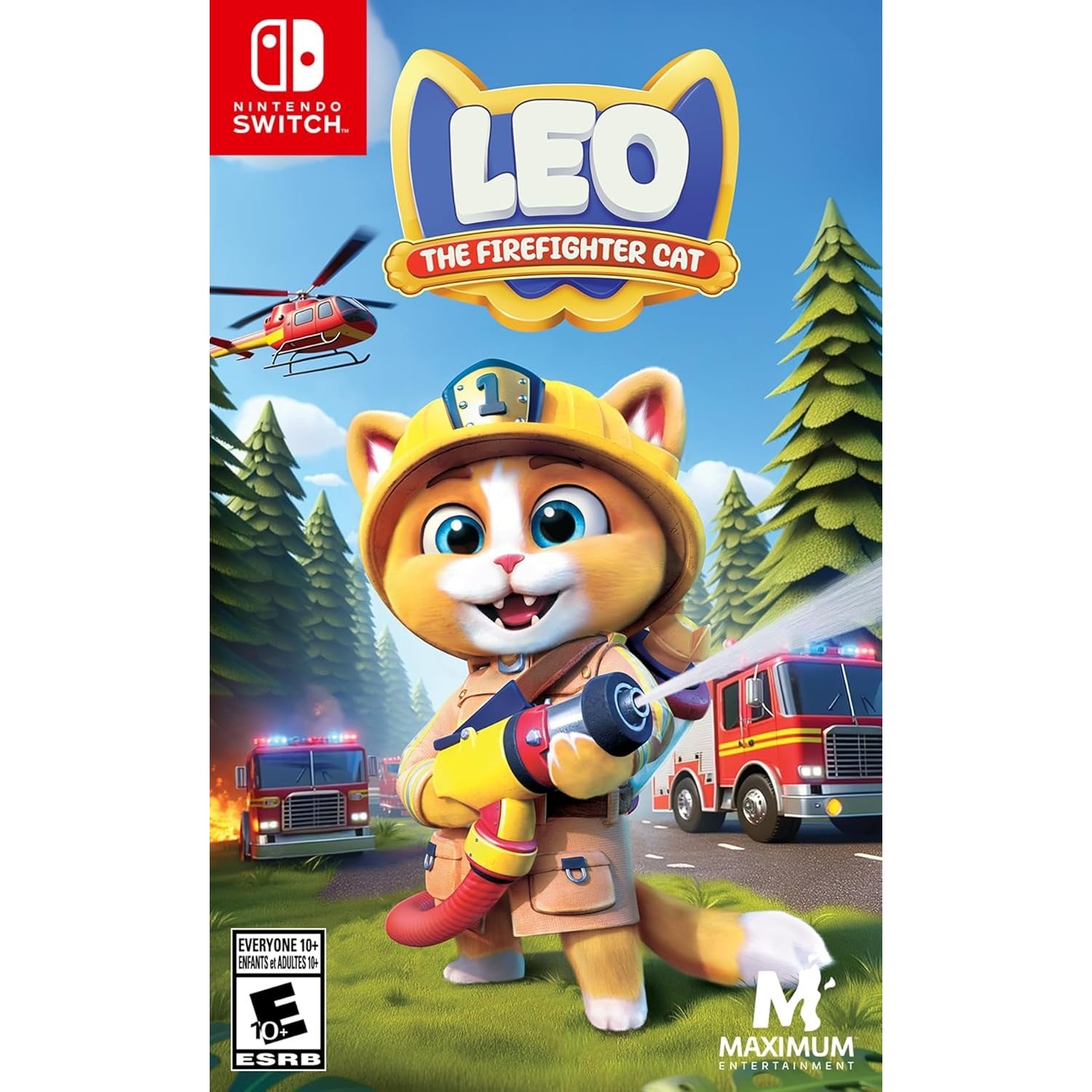 Leo the Firefighter Cat - Nintendo Switch - Maximum Entertainment