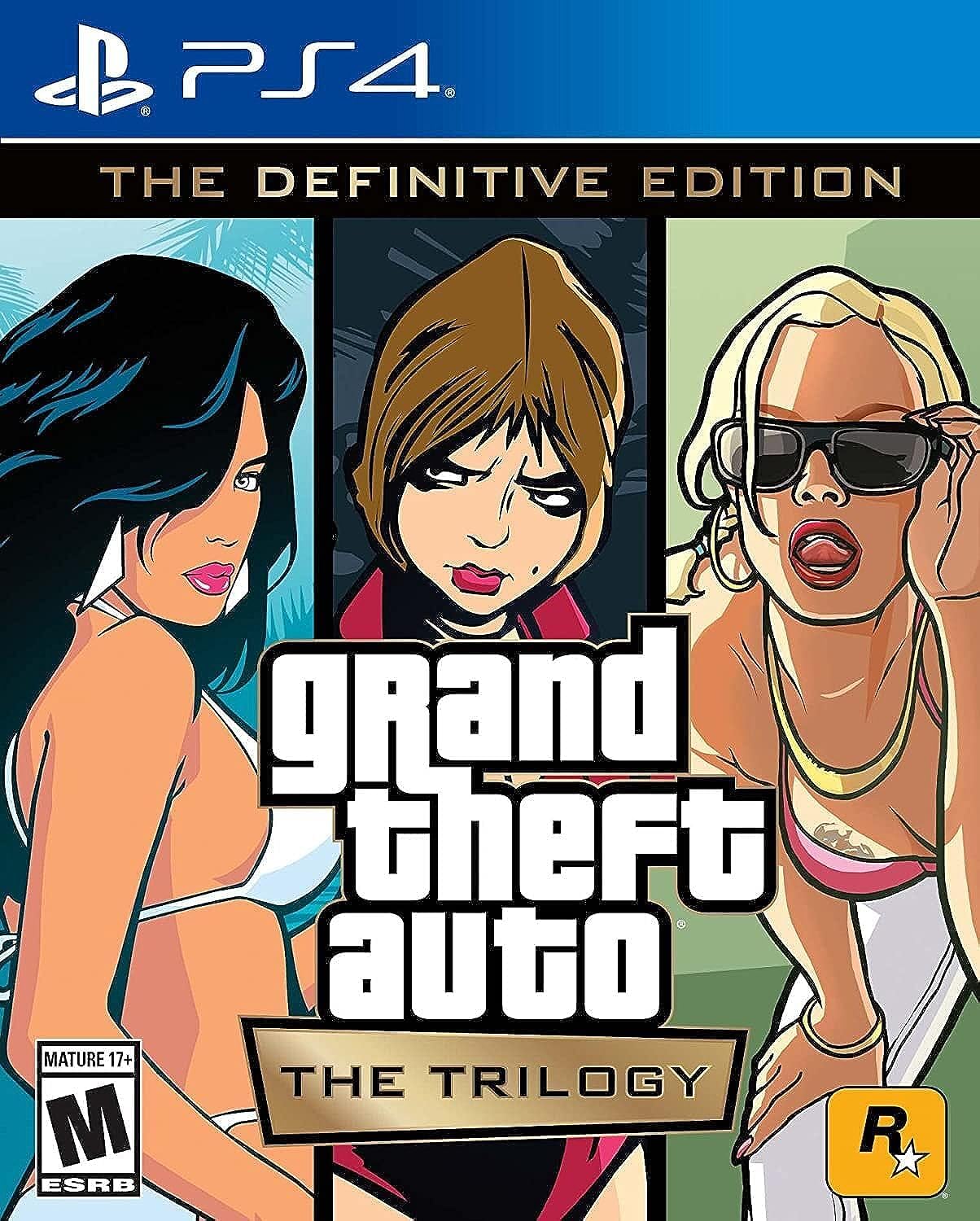 Grand Theft Auto: The Trilogy - The Definitive Edition - PlayStation 4 - Rockstar Games