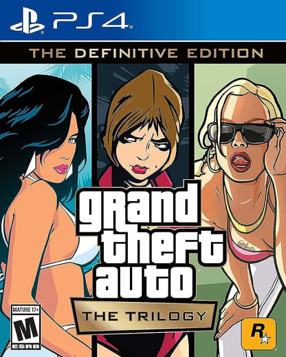 Grand Theft Auto: The Trilogy - The Definitive Edition - PlayStation 4 - Rockstar Games