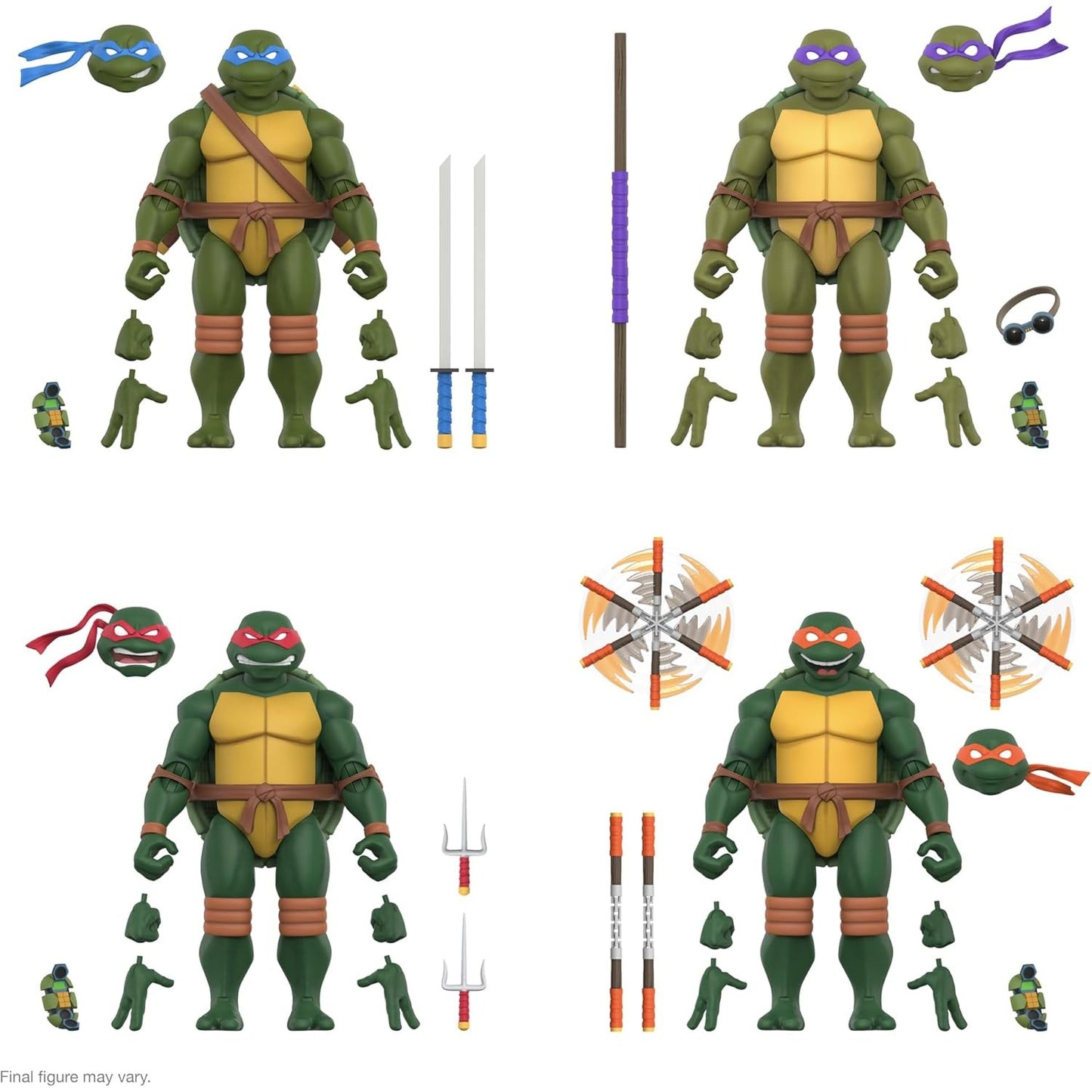 Teenage Mutant Ninja Turtles Donatello 7" Action Figure - Super7 - ULTIMATES! Wave 12