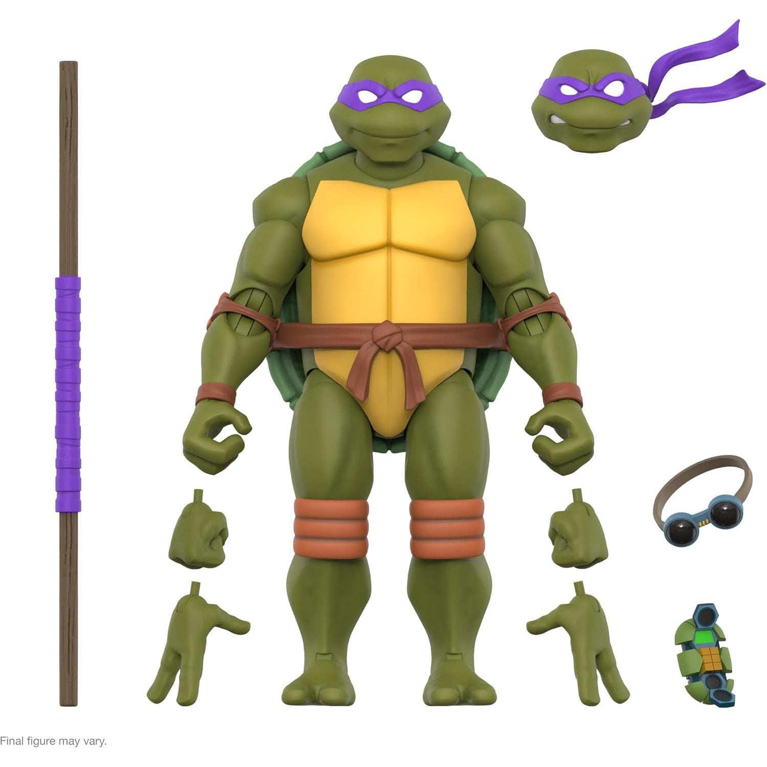 Teenage Mutant Ninja Turtles Donatello 7" Action Figure - Super7 - ULTIMATES! Wave 12