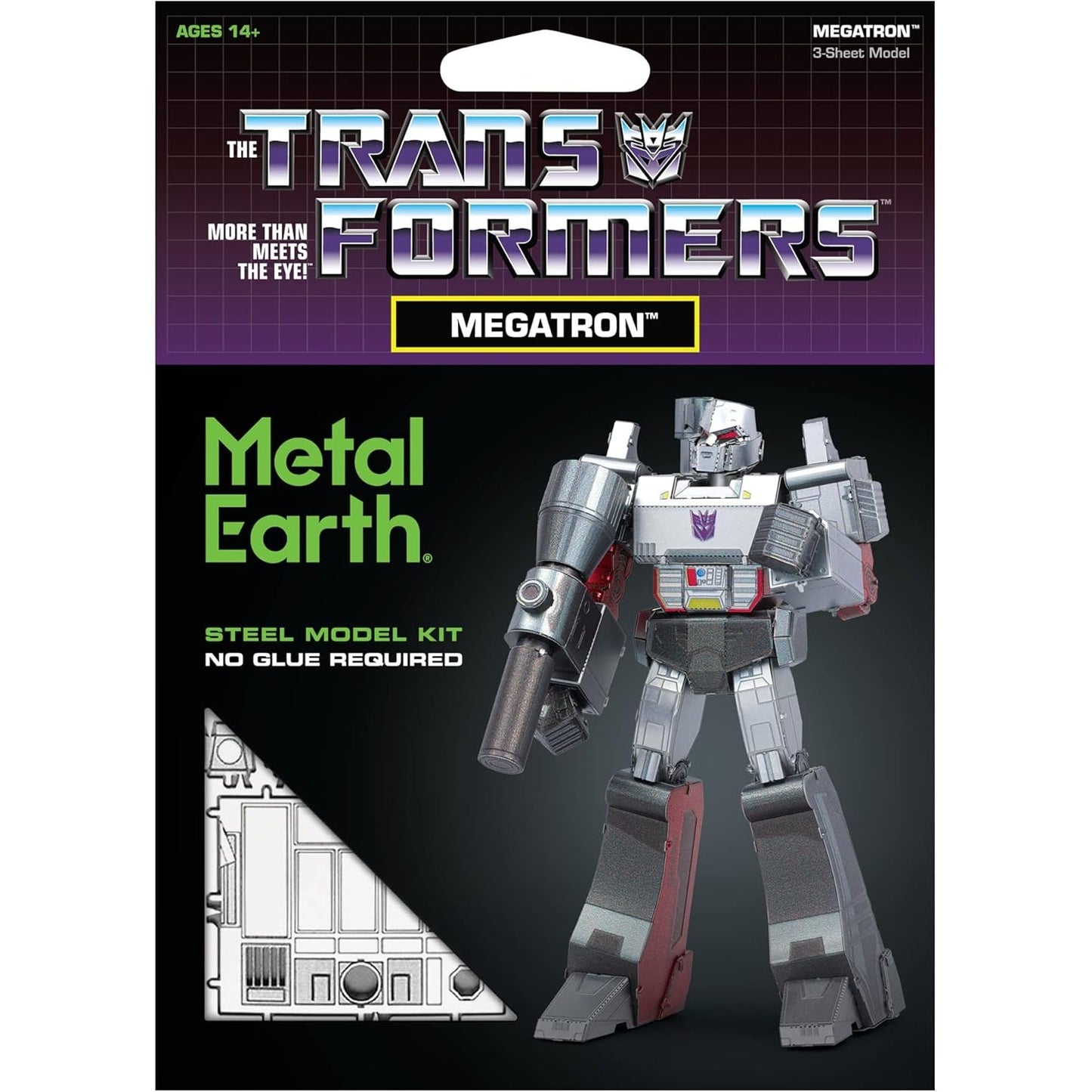 Transformers Megatron Color Ver. 3D Steel Model Kit - Fascinations - Metal Earth