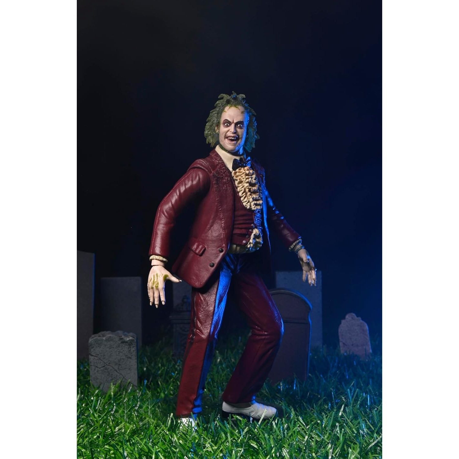 Beetlejuice 1988 Beetlejuice Red Tuxedo Action Figure - NECA