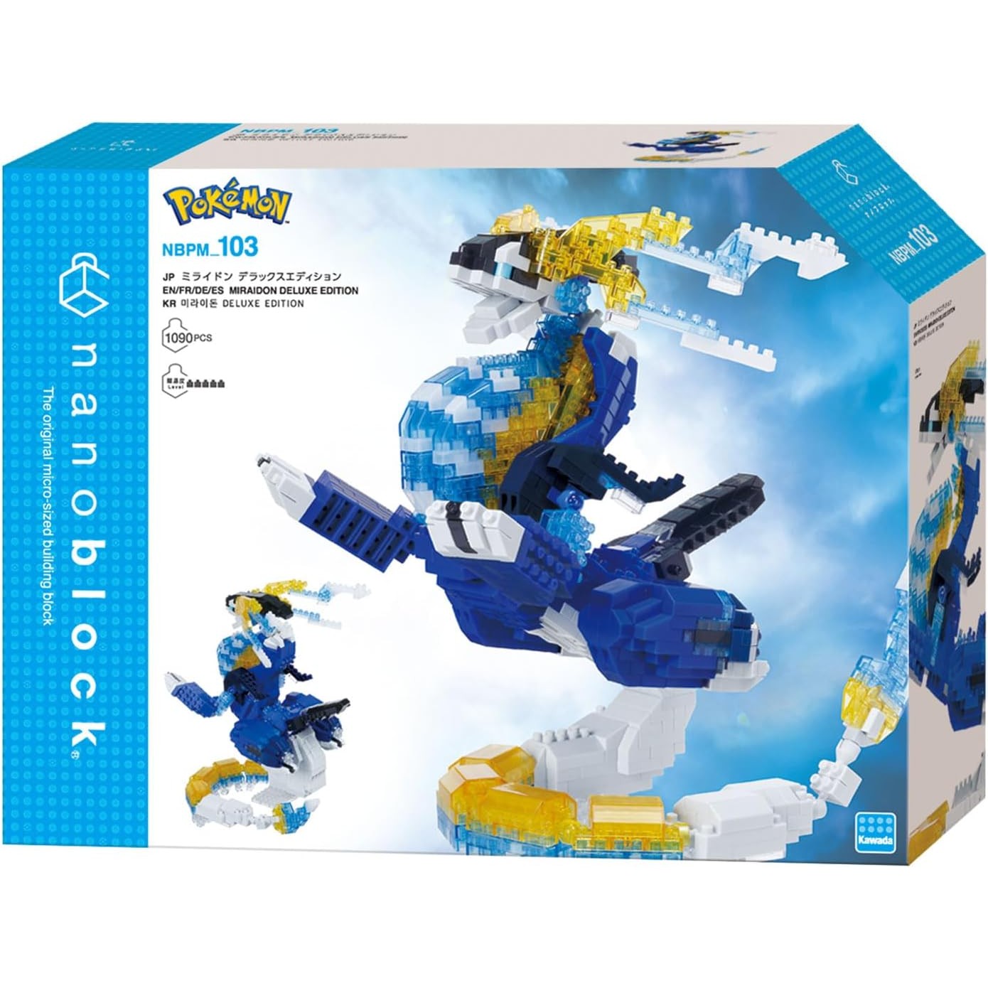 Pokemon Miraidon DX Figure Building Kit - Kawada - Nanoblock