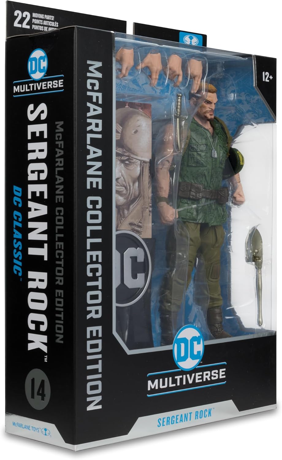 DC Multiverse Sergeant Rock Action Figure - McFarlane Toys - (Wave 5, Collector Edition #14)