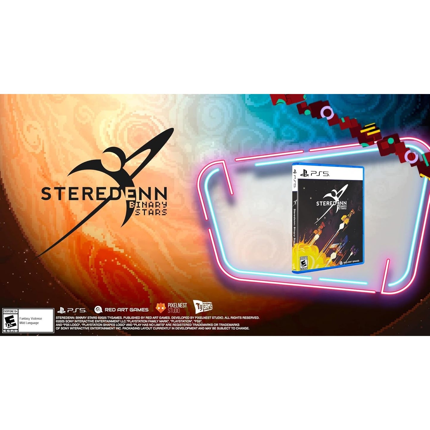 Steredenn: Binary Stars - PlayStation 5, PlayStation 4 - Red Art Games