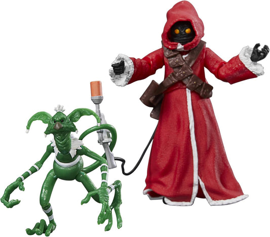 Star Wars Jawa & Salacious B. Crumb Holiday Edition Action Figure 2-Pack Set - Hasbro - (Star Wars: The Black Series)