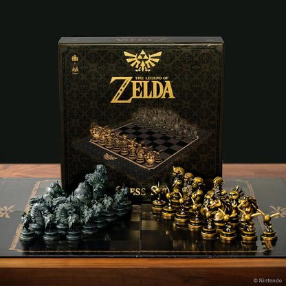 The Legend of Zelda Link vs. Ganondorf Chess Set - 32 Pieces, USAopoly - Officially Licensed by Nintendo