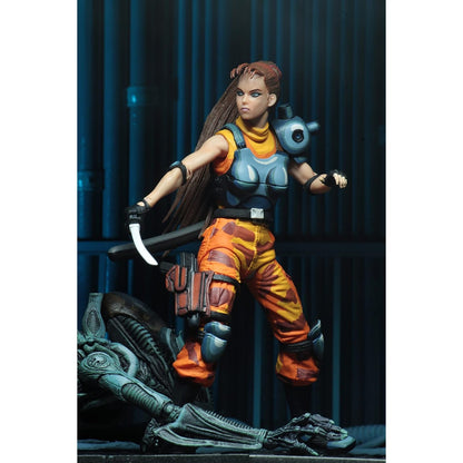 Alien vs Predator Dutch and Linn Arcade Game Ver. Action Figure 2-Pack - NECA