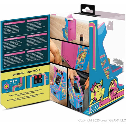 Ms. Pac-Man Micro Player Pro Portable Retro Arcade - Mini Video Game Cabinet - My Arcade