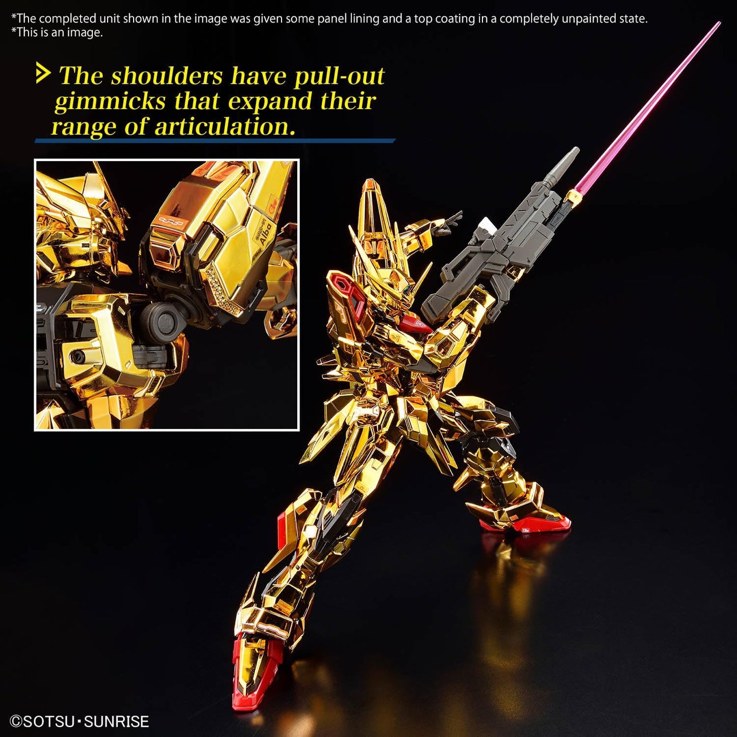 Mobile Suit Gundam SEED Destiny RG ORB-01 Akatsuki Gundam Oowashi Unit 1/144 Scale Model Kit - Bandai Spirits