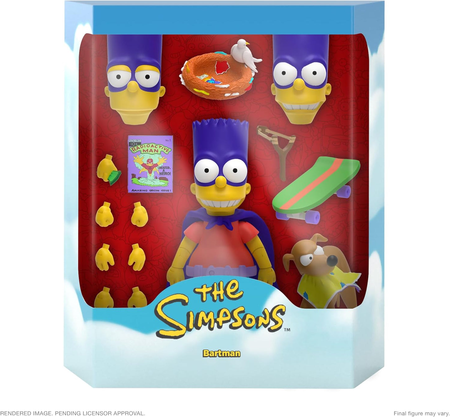 The Simpsons ULTIMATES! Bartman Wave 2 Super7 Figure