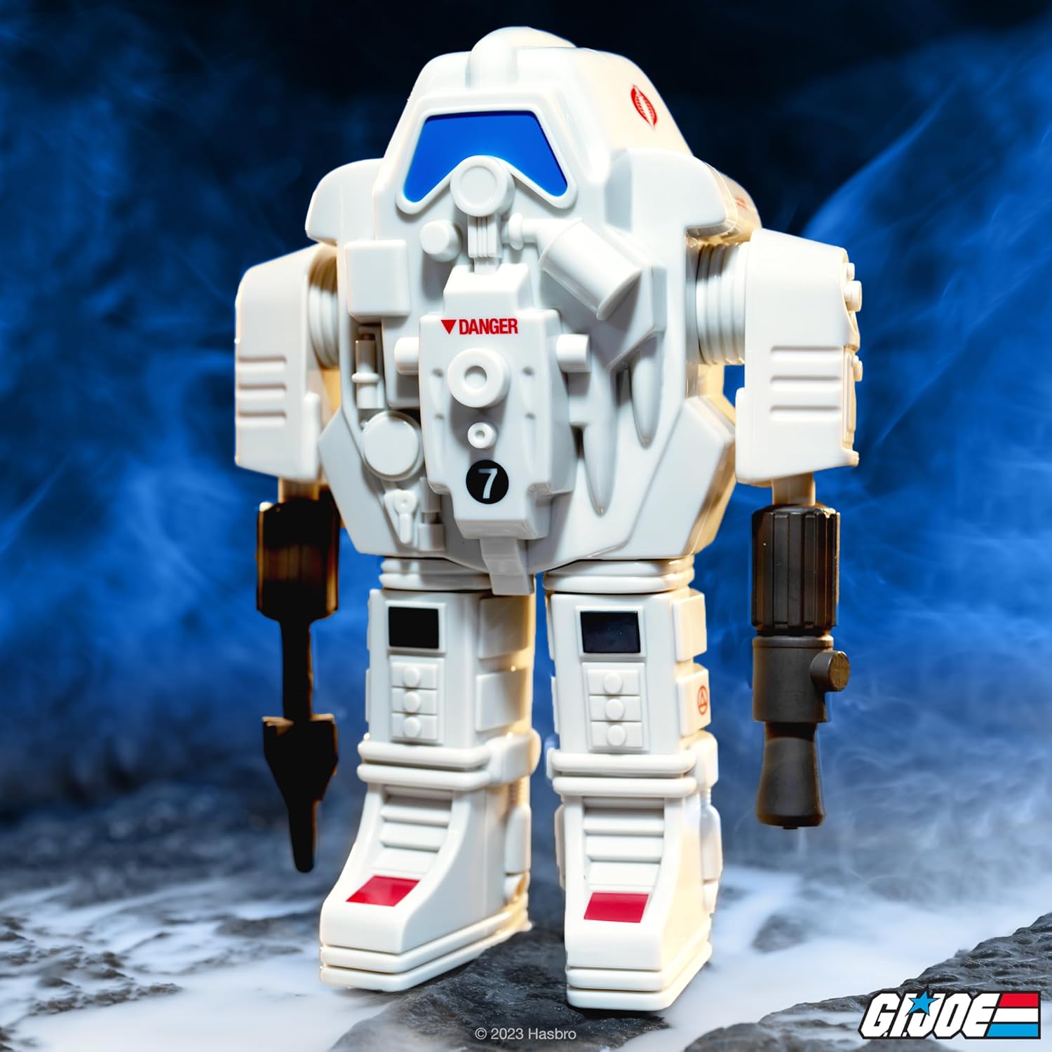 G.I. Joe Super Cyborg S.N.A.K.E. Armor Full Color Gray Ver. Figure - Super7 - An SDCC 2023 Exclusive!