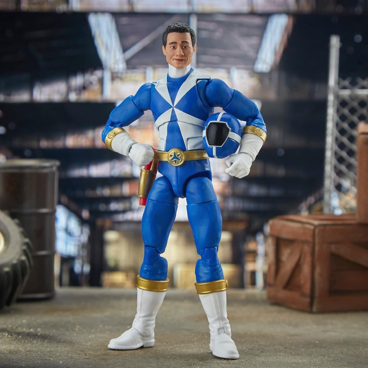 Power Rangers Lightspeed Rescue Blue Ranger Action Figure - Hasbro - Lightning Collection