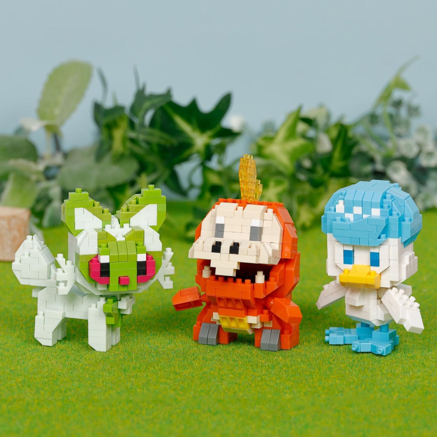 Pokemon Quaxly Figure Buiding Kit - Kawada - Nanoblock Series RS