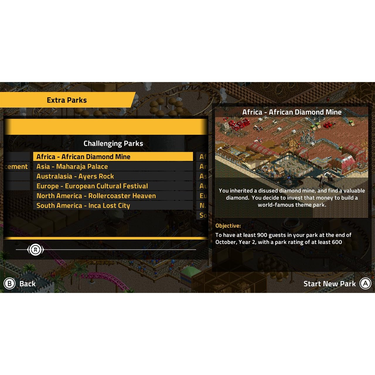 RollerCoaster Tycoon Classic - Nintendo Switch - U&I Entertainment