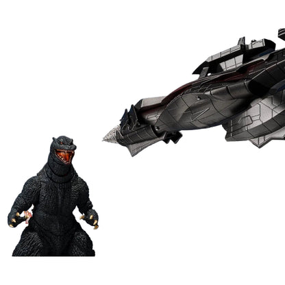 Godzilla: Final Wars Godzilla (2004) Radiation Heat Ray Ver. & New Gotengo Action Figure Set - Tamashii Nations - S.H.MonsterArts