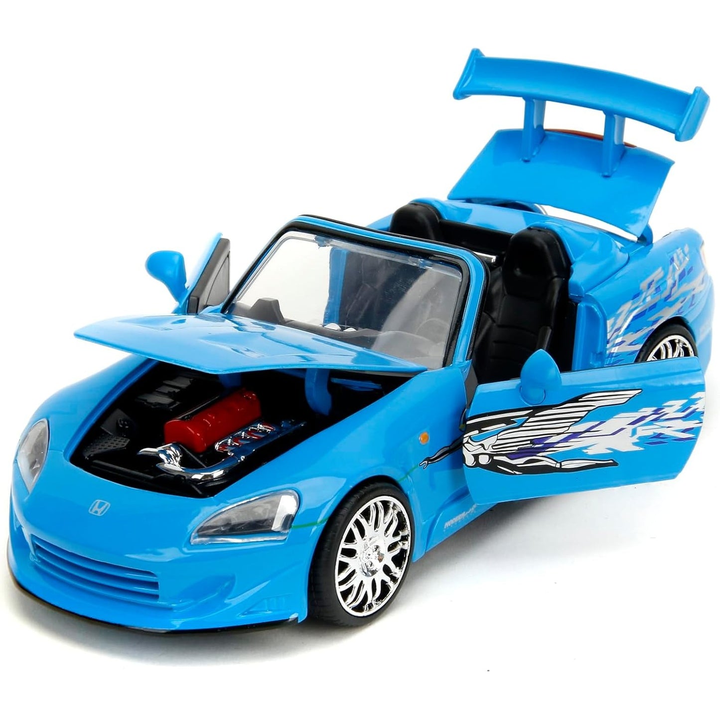 Fast & Furious Honda S2000 Mia's Blue Design - 1/24 Scale Die-Cast Car - Jada Toys