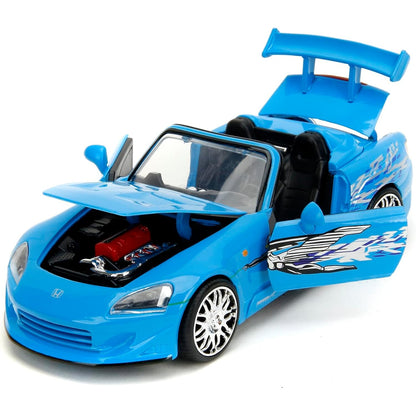 Fast & Furious Honda S2000 Mia's Blue Design - 1/24 Scale Die-Cast Car - Jada Toys