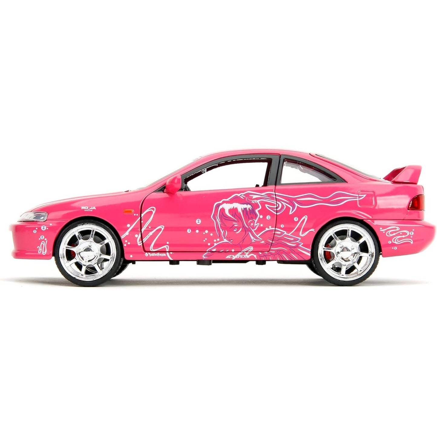 Fast & Furious 1995 Honda Integra Type R Suki's Pink Design - 1/24 Scale Die-Cast Car - Jada Toys
