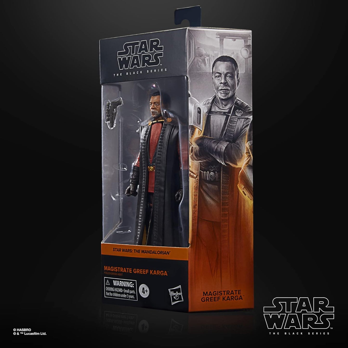 Star Wars: The Mandalorian Magistrate Greef Karga Action Figure - Hasbro - Star Wars: The Black Series