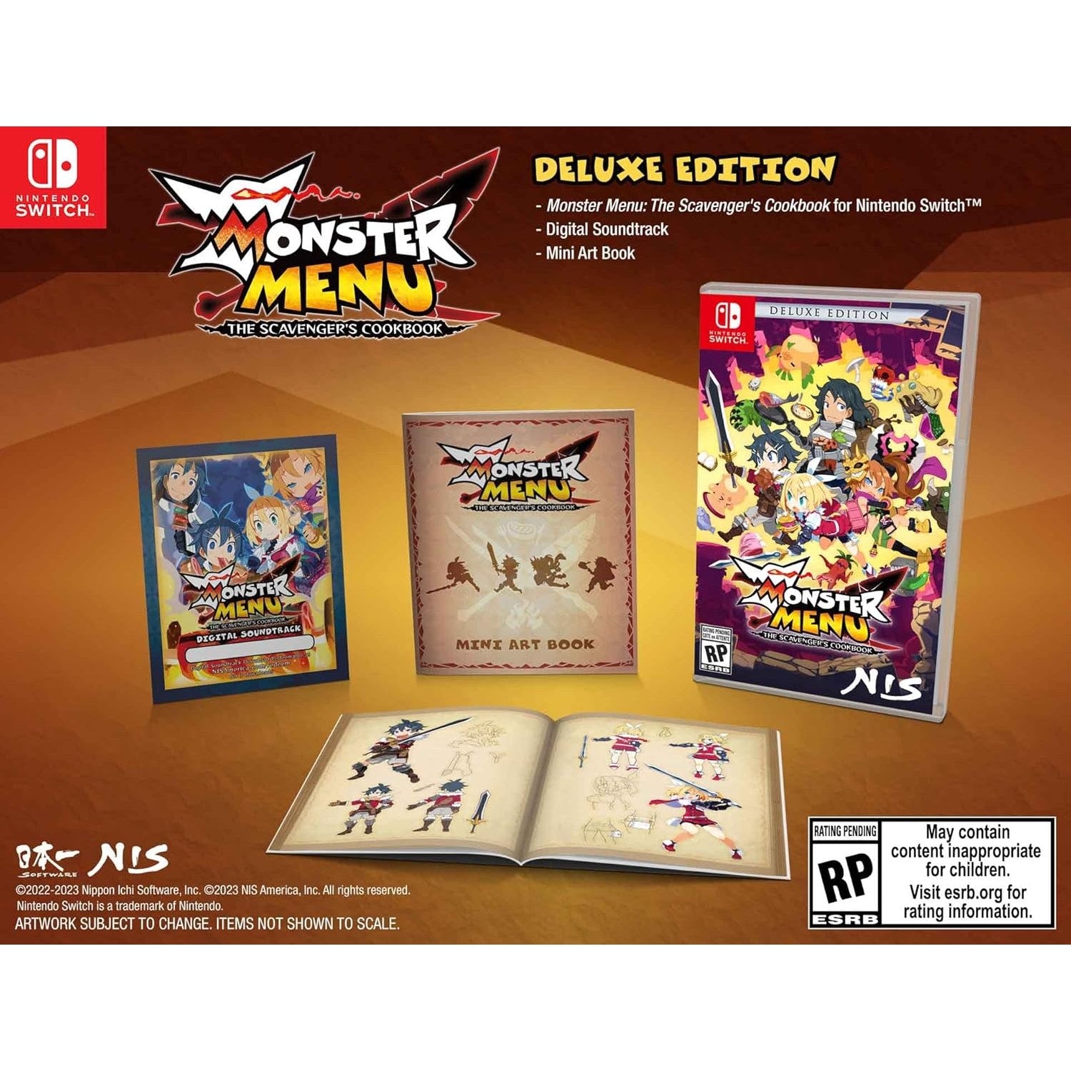 Monster Menu: The Scavenger's Cookbook - Nintendo Switch - NIS America