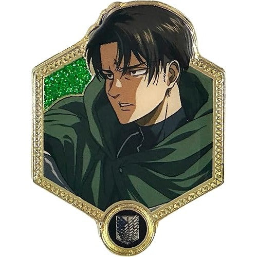 Attack on Titan Final Season Levi Enamel Pin - Zen Monkey Studios - Golden Series 2