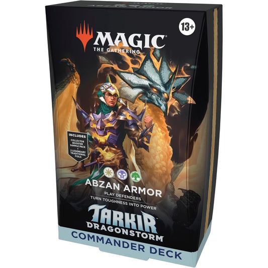 Magic: The Gathering Tarkir Dragonstorm Abzan Armor Commander Deck - Wizards of the Coast