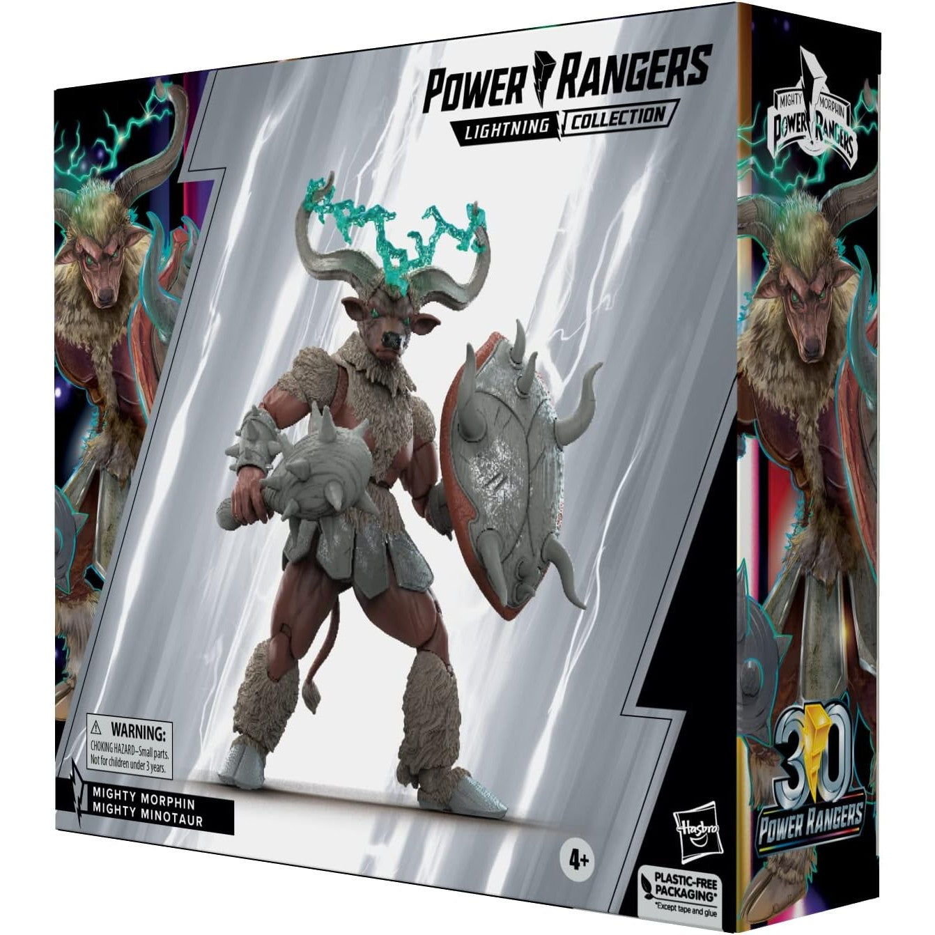 Power Rangers Mighty Morphin Mighty Minotaur 6" Deluxe Action Figure - Hasbo Lightning Collection