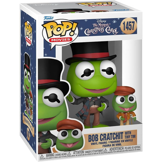 Funko Pop! & Buddy: Disney Holiday - The Muppet Christmas Carol, Kermit and Robin as Bob Scratchit with Tiny Tim #1457