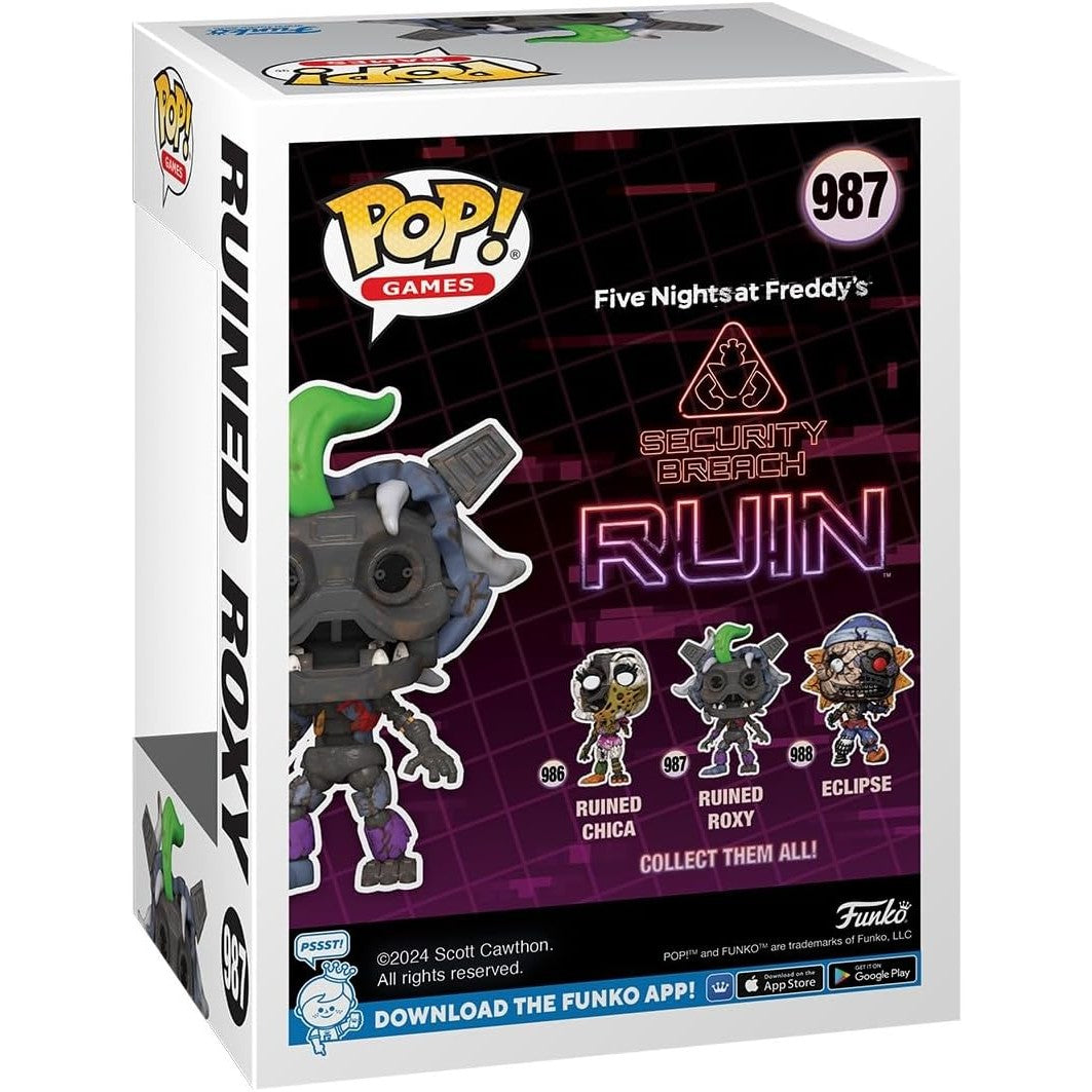 Funko Roxi Five Nights at Freddy's: Security Breach Ruin Ruined Roxy Vinyl Figure ...