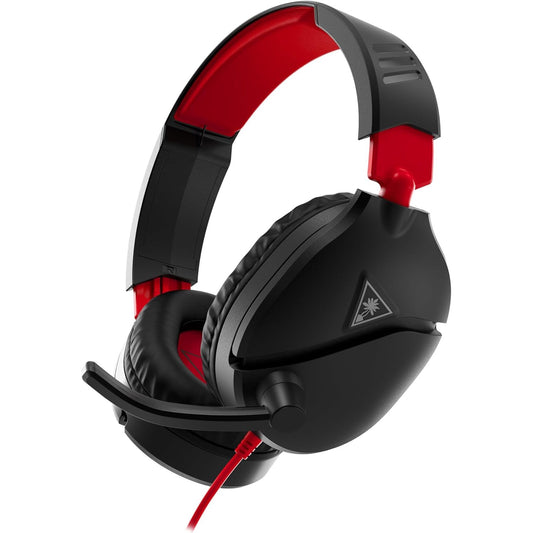 Recon 70 Wired Gaming Headset Black/Red - Xbox Series X|S, Xbox One, PS5, PS4, Switch, PC, etc. - Turtle Beach