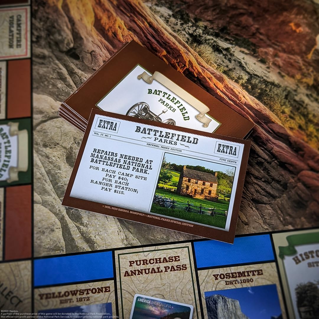 Monopoly National Parks Special Edition Board Game - USAopoly