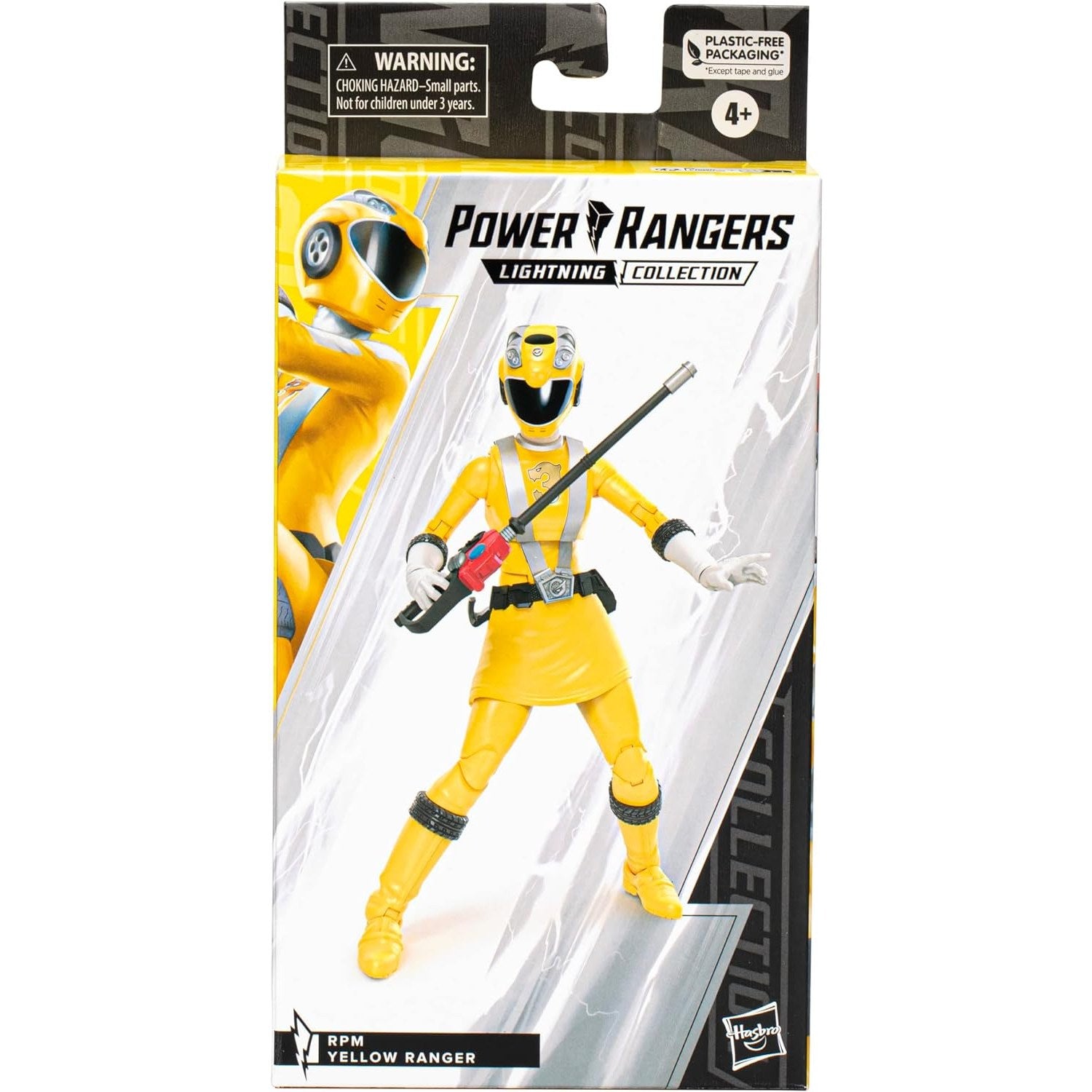 Power Rangers RPM Yellow Ranger Action Figure - Hasbro - Lightning Collection