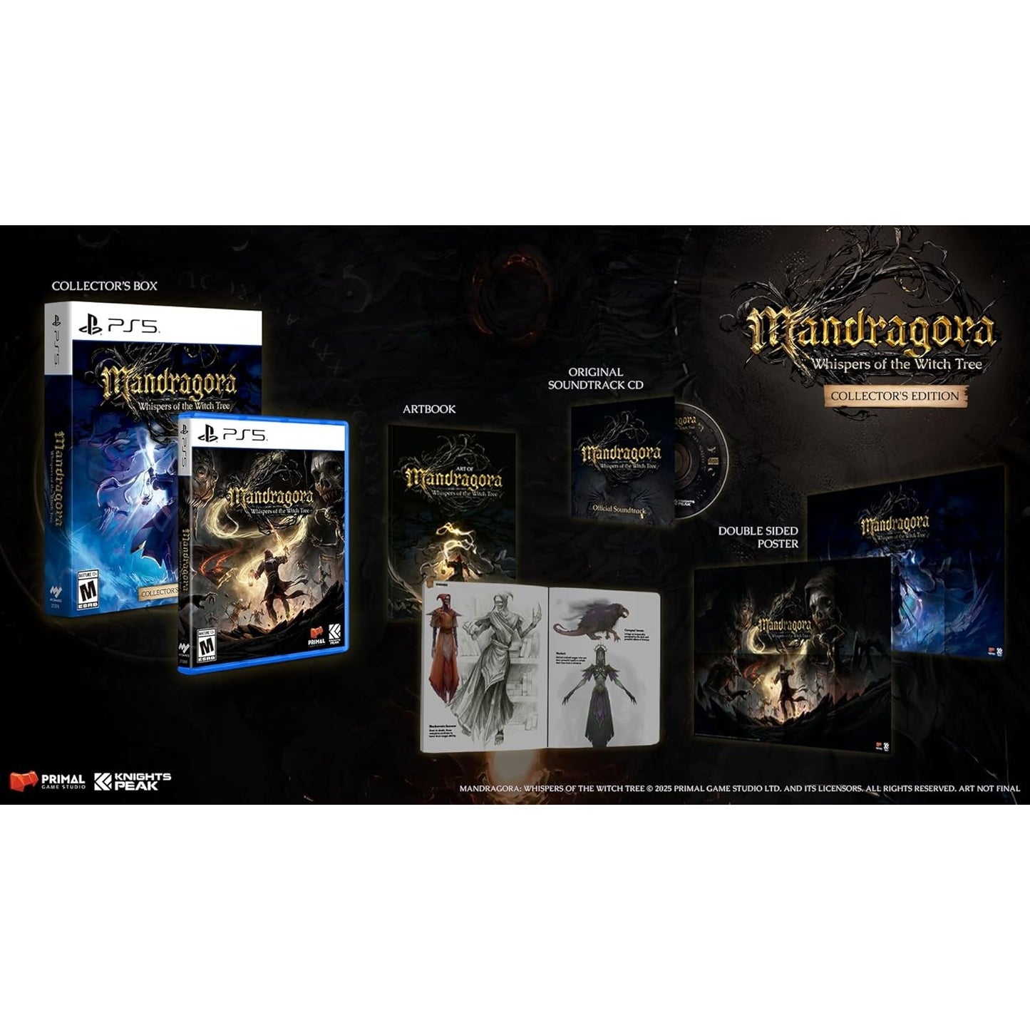 Mandragora: Whispers of the Witch Tree Collector's Edition - PlayStation 5 - U&I Entertainment
