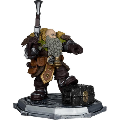 World of Warcraft Dwarf Hunter Beast Master & Marksman 1/12 Scale Figure - McFarlane Toys Wave 2