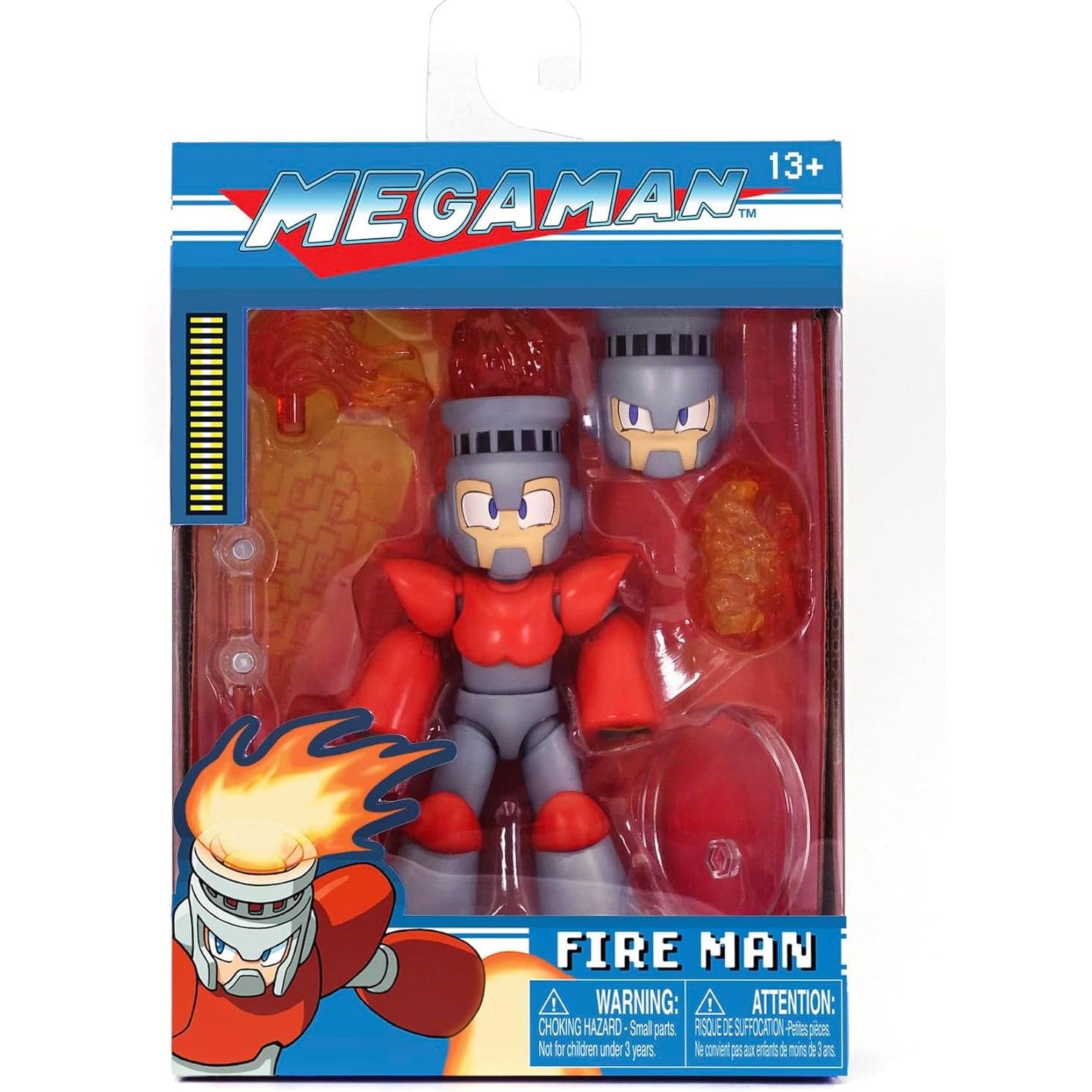 Mega Man Fire Man 1/12 Scale Action Figure - Jada Toys