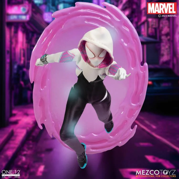 Marvel Comics Ghost Spider Spider-Gwen Action Figure - Mezco Toys - One:12 Collective