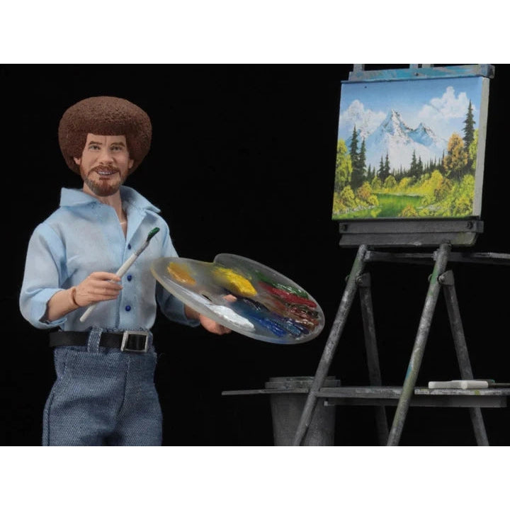 The Joy of Painting Bob Ross Clothed Action Figure - NECA