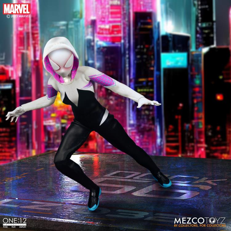 Marvel Comics Ghost Spider Spider-Gwen Action Figure - Mezco Toys - One:12 Collective