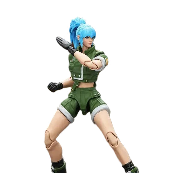 The King of Fighters '98 UM Leona Heidern Ikari Warriors Team 4.6-Inch Action Figure - JoyToy - Pocket Micro