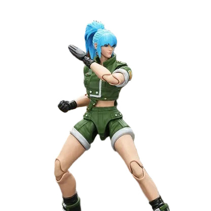 The King of Fighters '98 UM Leona Heidern Ikari Warriors Team 4.6-Inch Action Figure - JoyToy - Pocket Micro