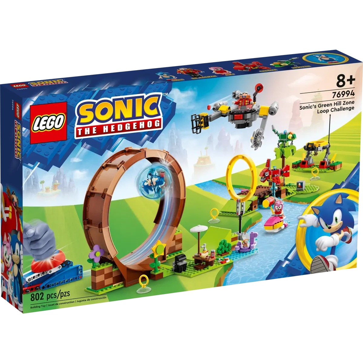 LEGO Sonic's Green Hill Zone Loop Challenge 76994