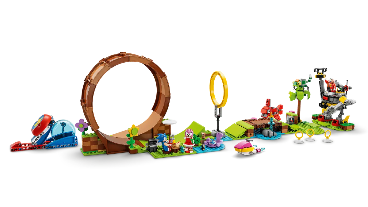 LEGO Sonic's Green Hill Zone Loop Challenge 76994