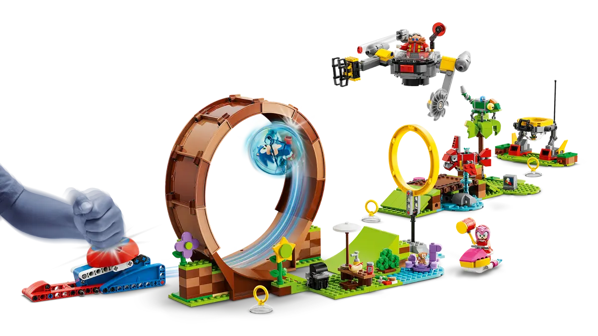 LEGO Sonic's Green Hill Zone Loop Challenge 76994